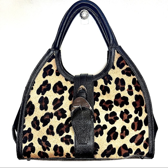 Handbags - NWOT Vittoria Napoli Leopard Animal Print Purse